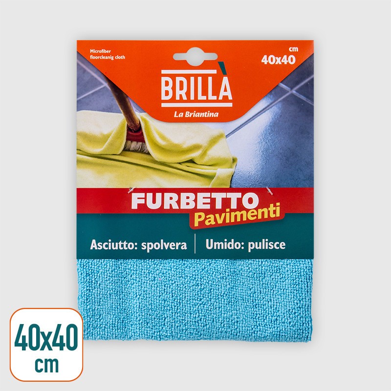 10371 8000061008504 PAN00850A panno microfibra furbetto 40x40cm pavimenti