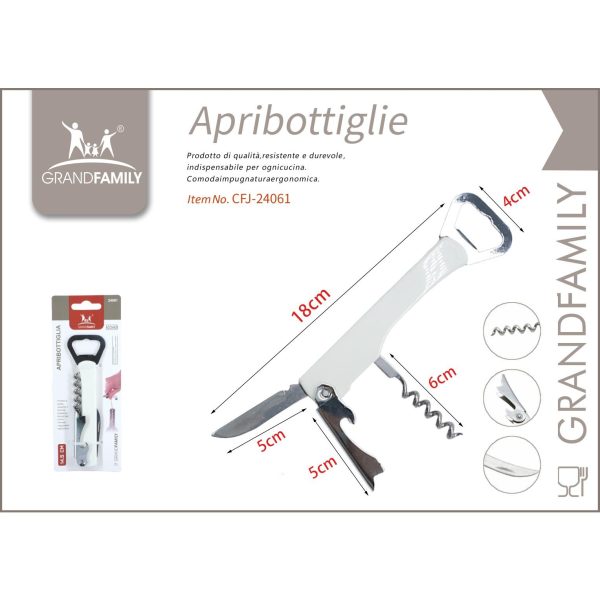 10399 8001688240612 CFJ-24061 cavatappi/apribottiglia 14,5cm