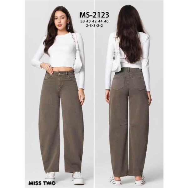 11065 9200000110650 MS-2123 abbigliamento donna jeans a ballon size:xs-xl