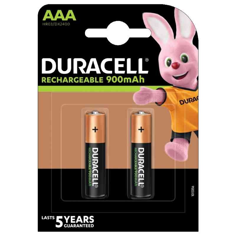 11662 5000394203815 DU76 batterie ricaricabili ministilo aaa pile hr03 micro 1.2v bl.2pz 900mah duracell
