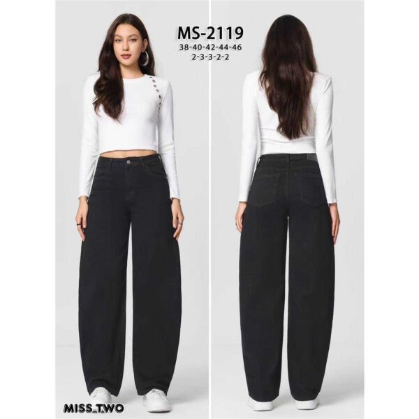 11728 9200000117284 MS-2119 abbigliamento donna jeans a ballon size:xs-xl