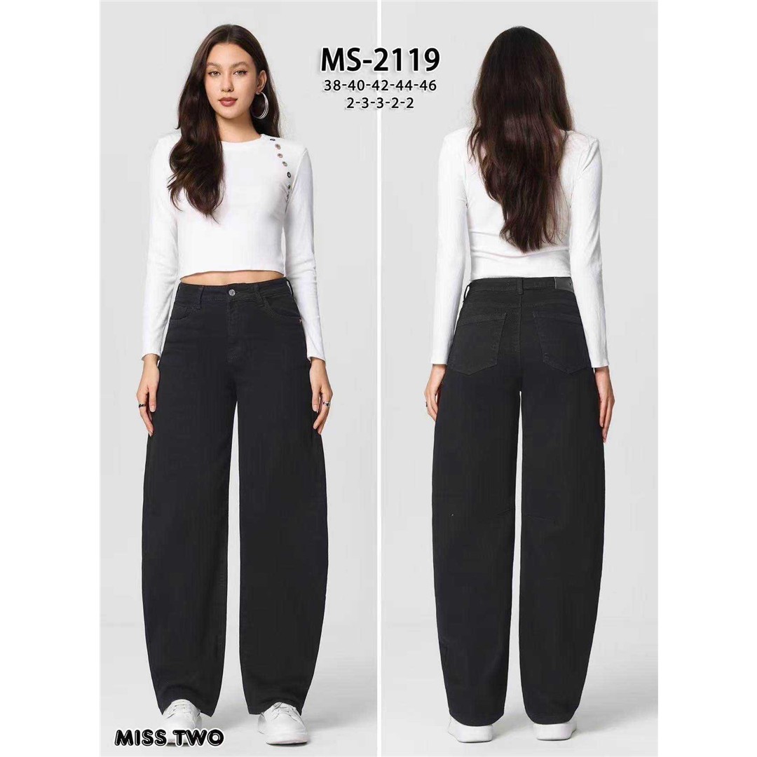 11728 9200000117284 MS-2119 abbigliamento donna jeans a ballon size:xs-xl