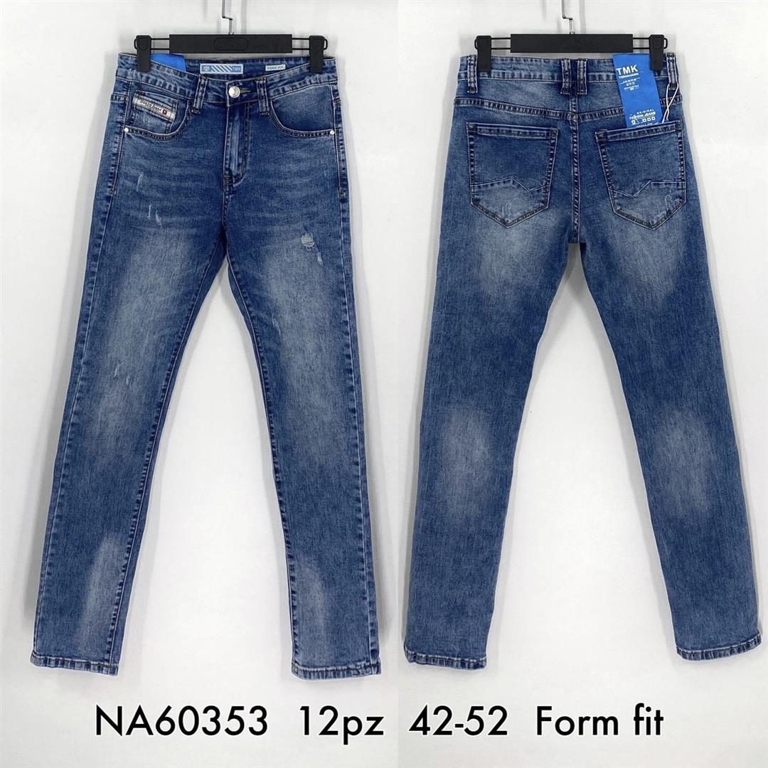 12641 8033250036521 NA60353 ABBIGLIAMENTO UOMO JEANS VITA MEDIA SOTTO STRETO SIZE:42-52 SLIM FIT