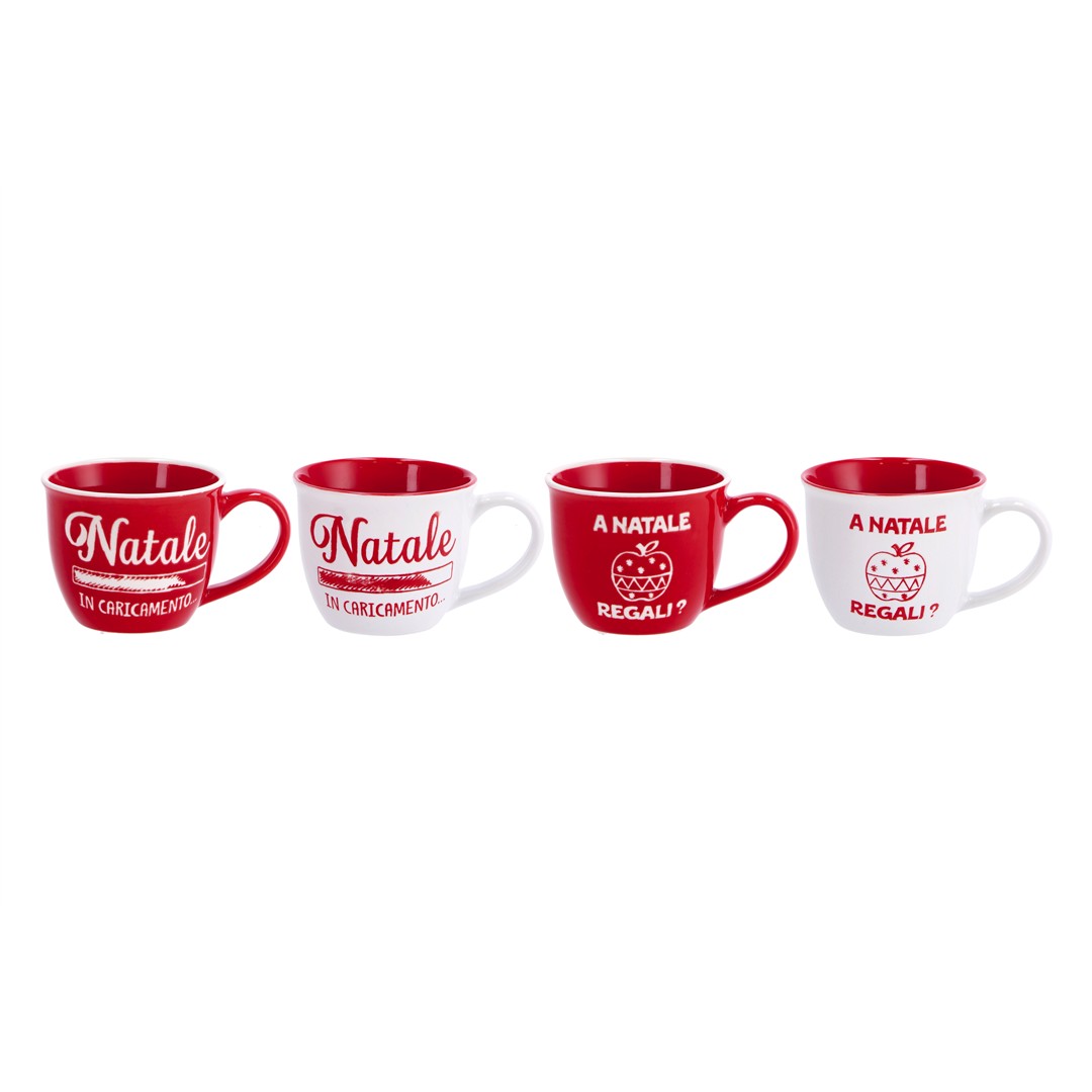 13951 8021785837874 83787 STAR tavola natale tazzina in porcellana