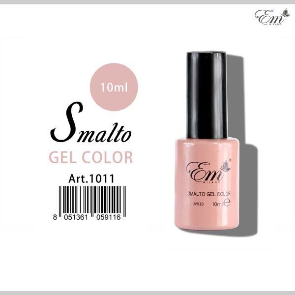 14025 8051361059116 1011 SMALTO GEL COLOR 10ML N. 011