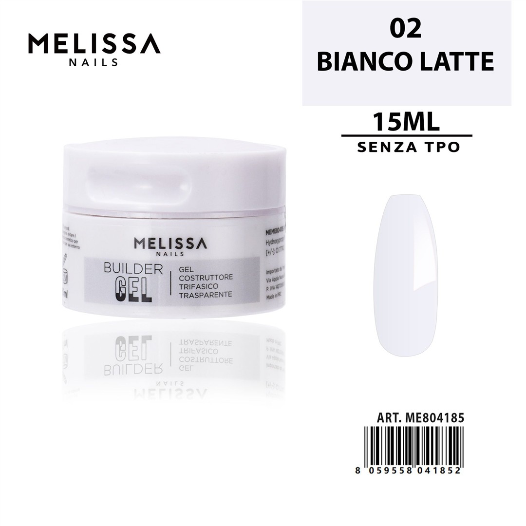 14444 8059558041852 0245235 DC melissa gel costrutt. trifasico 15ml n.02 b.latte