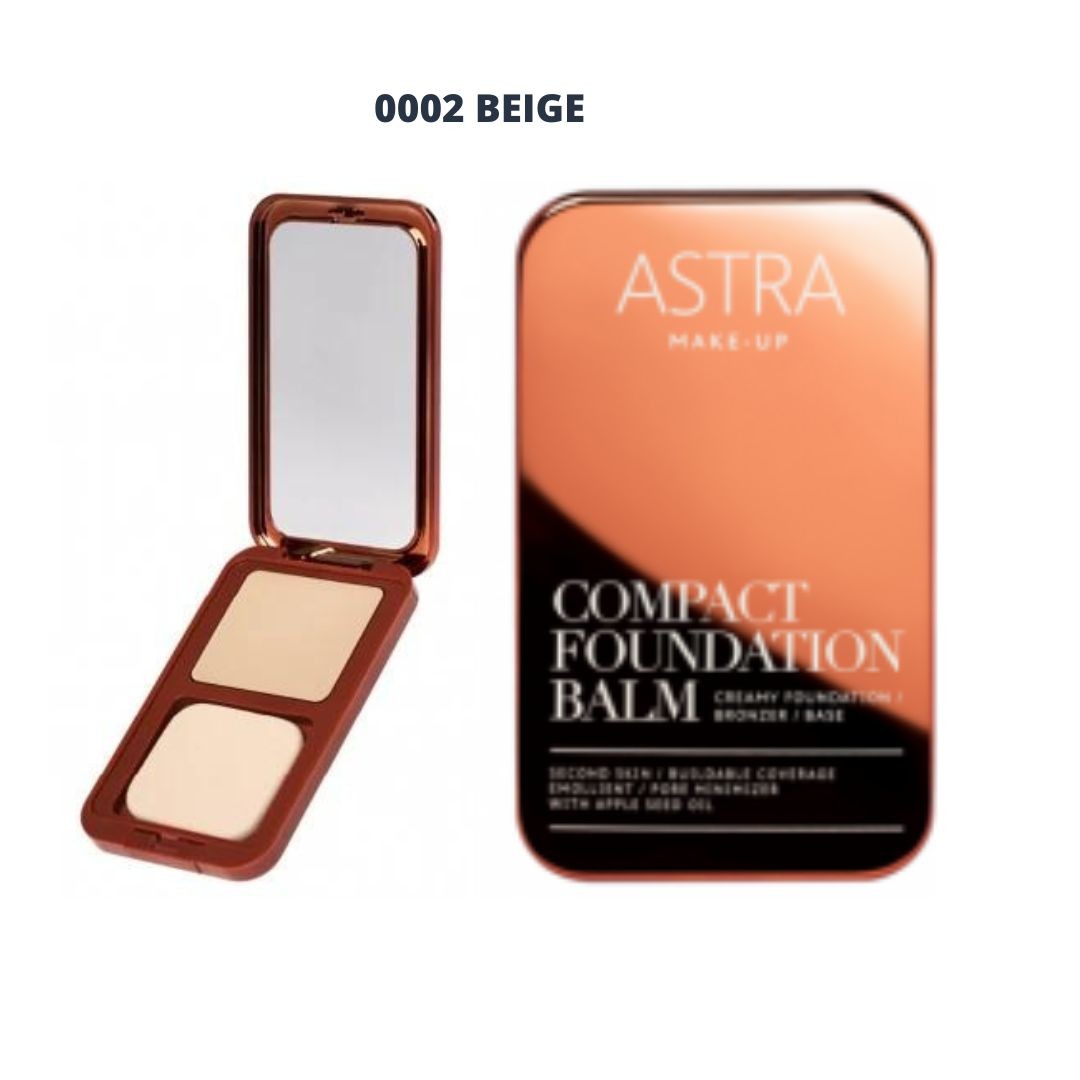 14885 8059386532515 6820002 fondotinta compatto viso astra compact foundation balm 02 beige