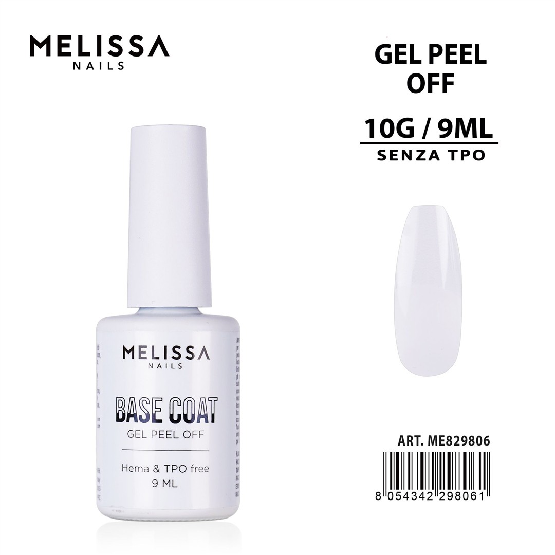 1496 8054342298061 0245228 DC melissa base coat peel off 9ml