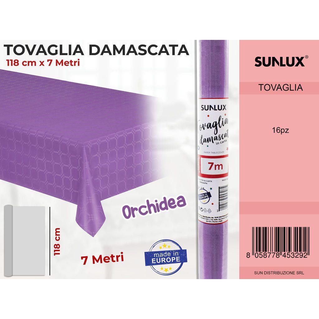 Tovaglia Carta Rotolo 7×1.18mt Lilla – Happy Shop Online