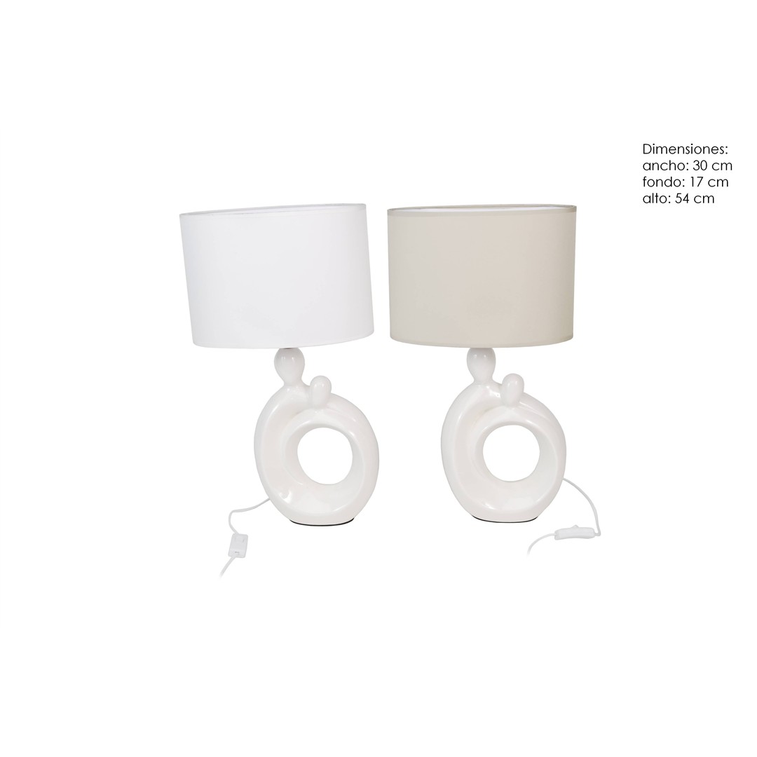 27508 8402109371791 210937 BOLATA lampada da tavola in ceramica