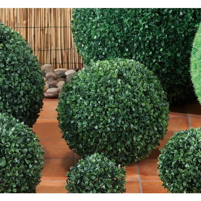 27785 8050260026236 #BFYT025 SFERA ERBA SINTETICA PER DECORO A2M Ø15CM VERDE