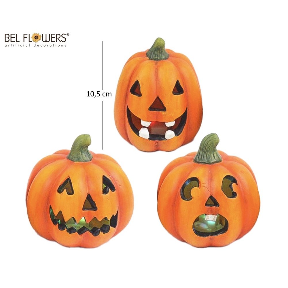 27794 8056248000472 BFDC227-00047 halloween zucca spavento per halloween con luci led