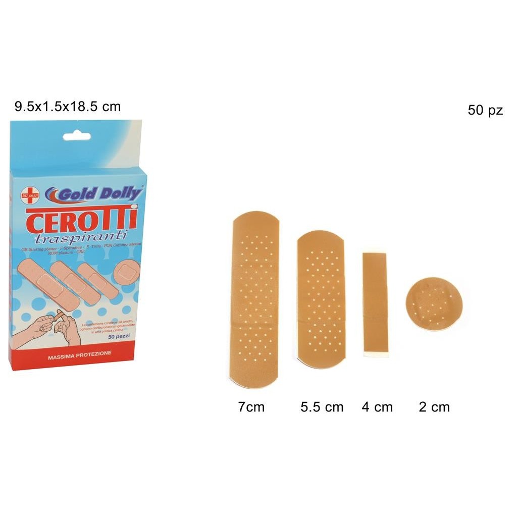 27856 8027501366567 DEV08001191 scatola cerotti 50pz assortiti