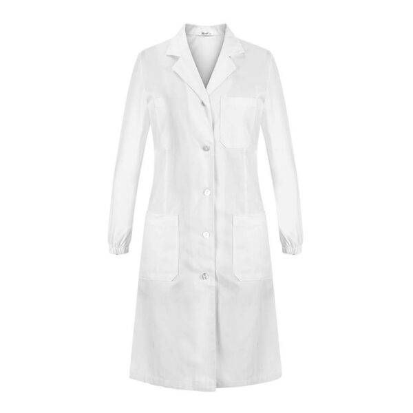 28096 8008970002637 CAM-L005-XL ABBIGLIAMENTO DA LAVORO CAMICE DONNA MANI.LUNGHE SIZE:XS-2XL BIANCO CAM-L005 100%POLIESTRE TG.XL