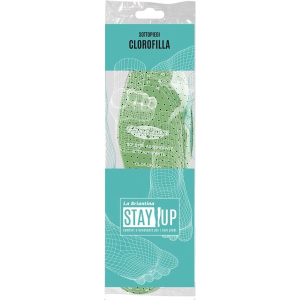 28302 8000061013454 SOT01345A solette per scarpe clorofilla blister