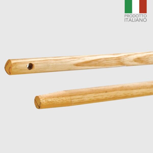 28589 8000061007279 MAN00725B MANICO SCOPA IN LEGNO 150CM Ø28MM PROFESSIONAL