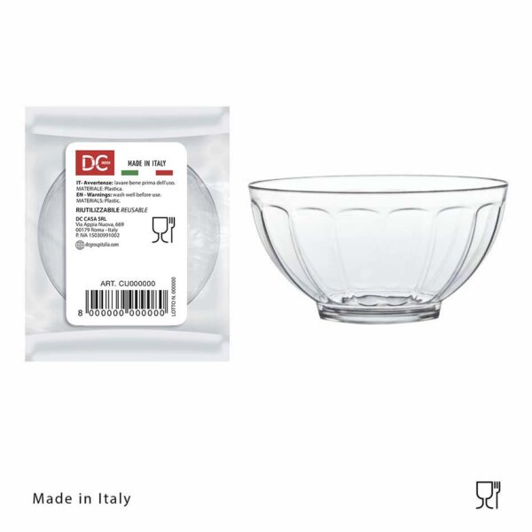 28796 8055769909066 0206316 COPPA IN PLASTICA VINTAGE 100CC CM.7,5X4H 6PZ