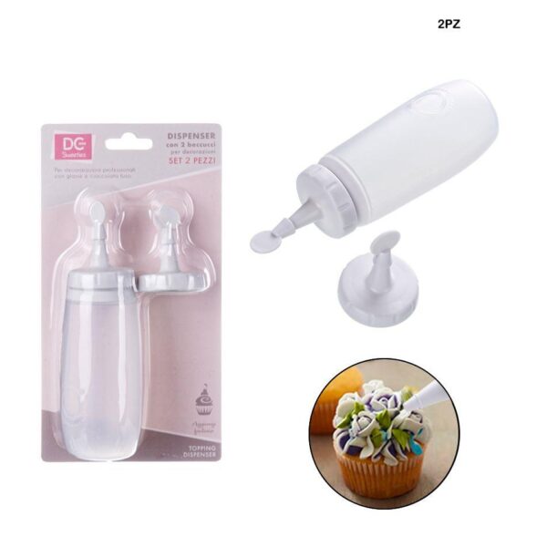 28989 8055769093017 CU909301 - 0208307 CONTENITORE PER DOLCI CON 2 BECCUCCI