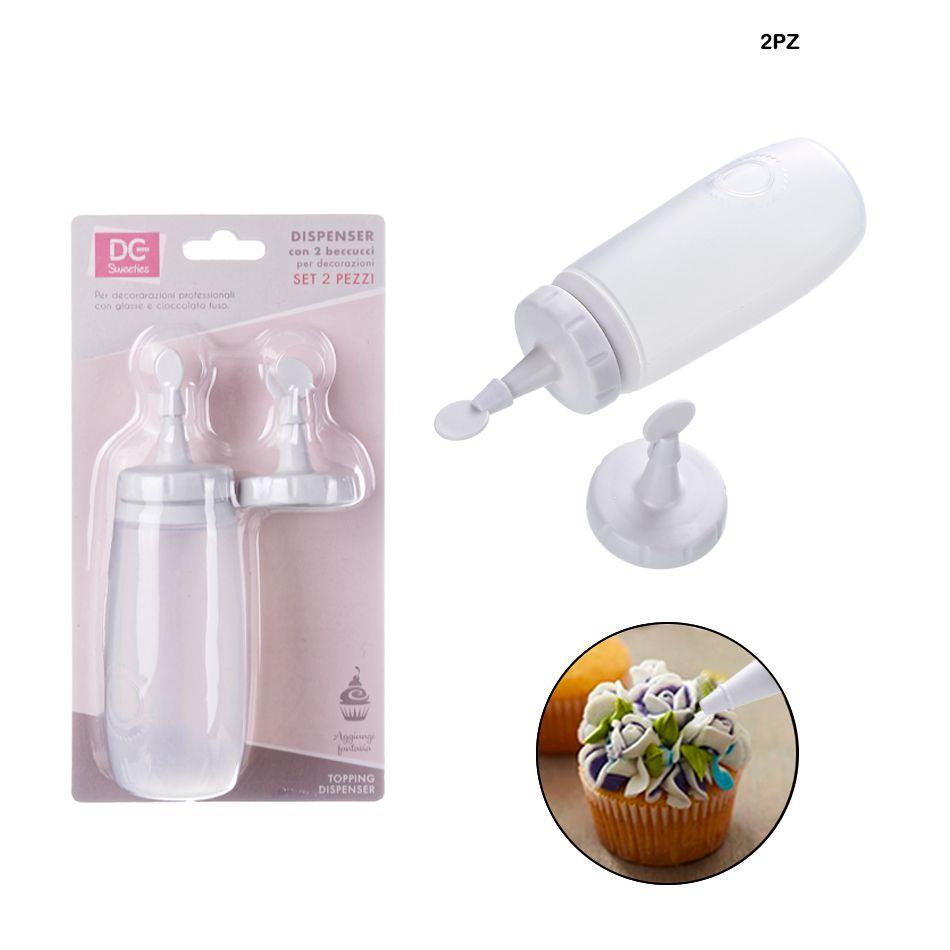 28989 8055769093017 CU909301 - 0208307 CONTENITORE PER DOLCI CON 2 BECCUCCI