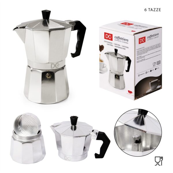 29556 8015361988036 1608695 SAIS caffettiera 6 tz