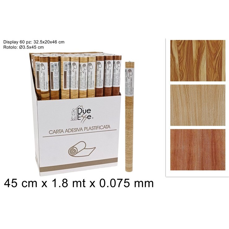 2982 8027501369148 DEV13002361 plastica adesiva 45x180cm legno