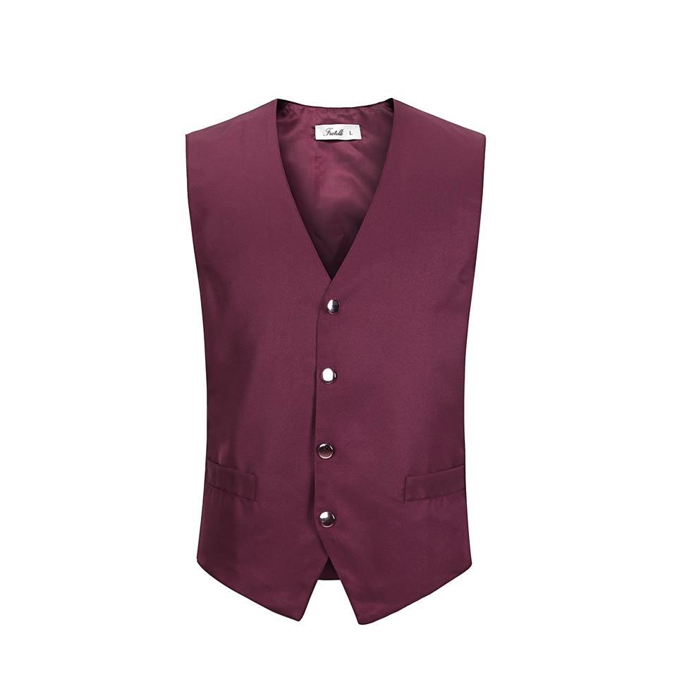 30418 9200000304189 GI-006B-XL ABBIGLIAMENTO DA LAVORO GILET UOMO SIZE:S-3XL BORDEAUX GI-006B 100%POLIESTRE TG.XL