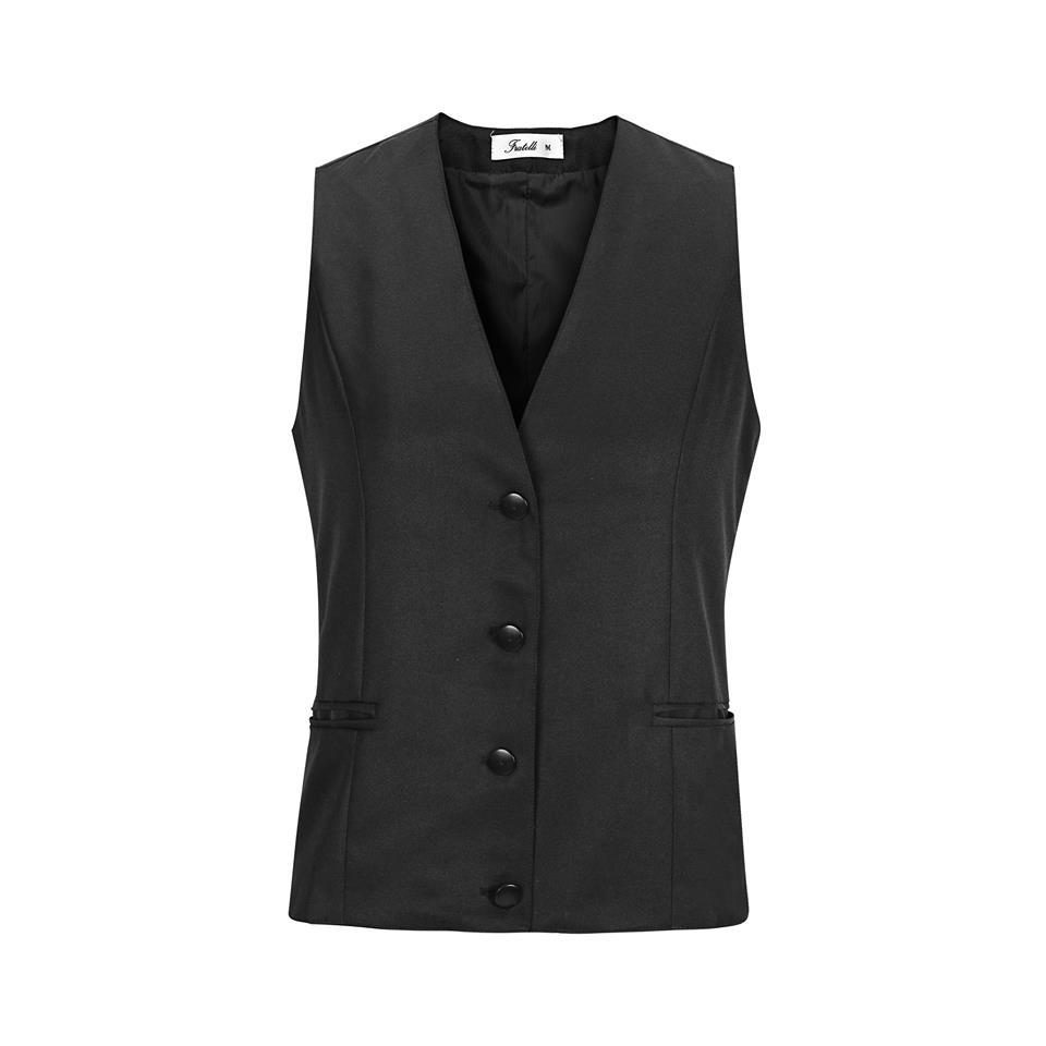 30435 9200000304356 GI-005A-M ABBIGLIAMENTO DA LAVORO GILET DONNA SIZE:XS-2XL NERO GI-005A 100%POLIESTRE TG.M