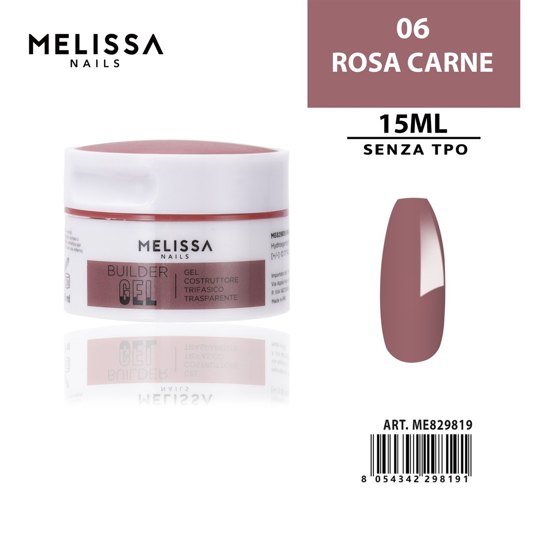 30953 8054342298191 0245239 DC melissa gel costrutt. trifasico 15ml n.06 r.carne