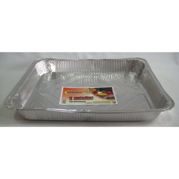 32260 8034077389647 CU35294 - 0017004 contenitore alluminio 12porzioni 1pz