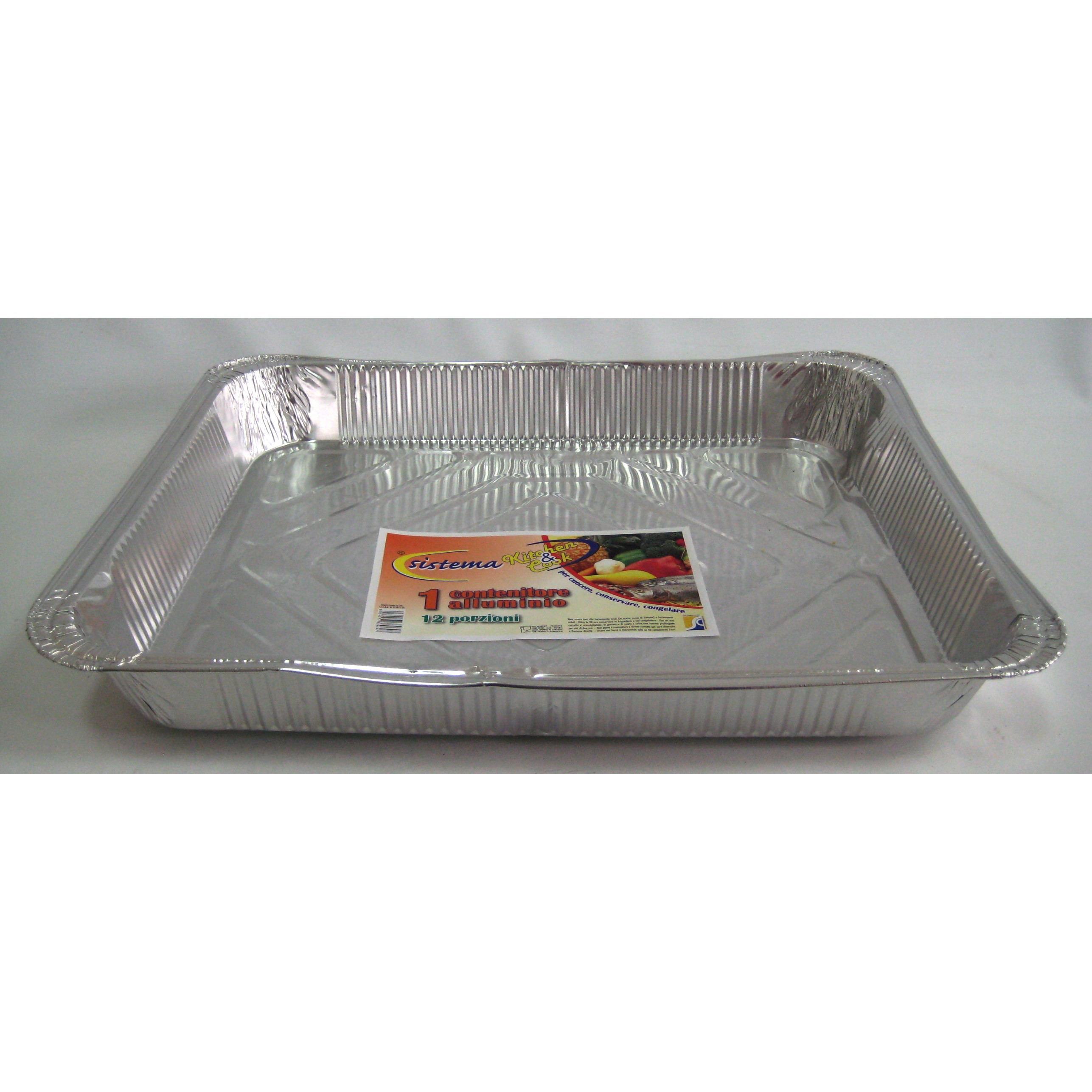 32260 8034077389647 CU35294 - 0017004 contenitore alluminio 12 porz. 1pz