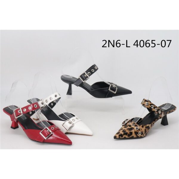 32341 8240204065074 2N6-L4065 scarpe donna chanel tacco medio size:36-41