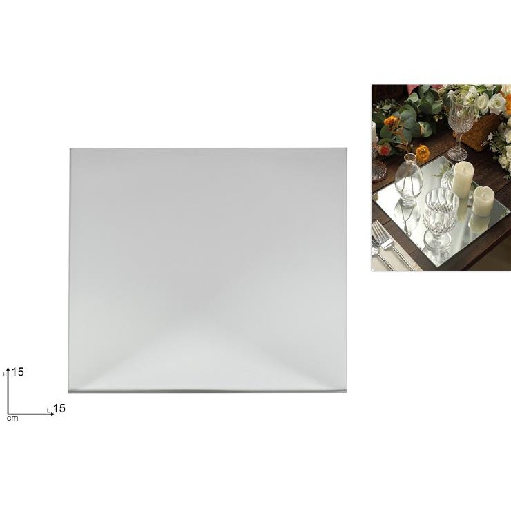 32636 8033113696008 DSO17000151 specchio deco quadrato 15x15cm
