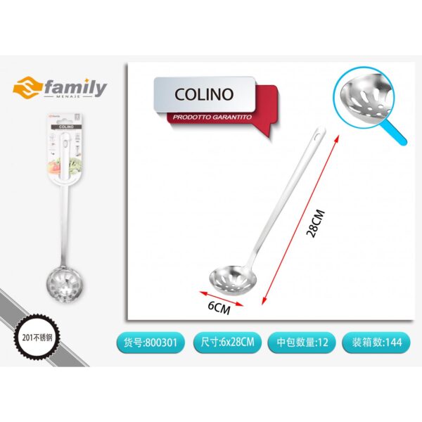 32806 8050238003016 800301 MI COLINO INOX CON MANICO Ø6XH18CM