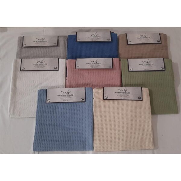 33211 8746985214682 ASC41 telo bagno nido d'ape puro cotone 100x150cm
