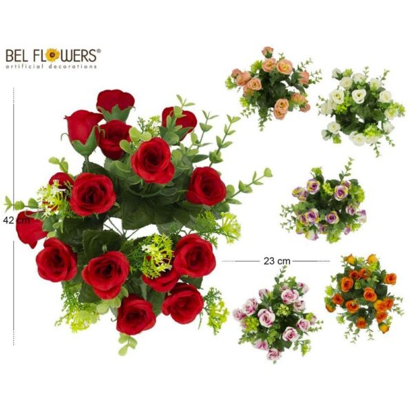 33609 8050260000038 BFLU004-00003 FIORE MEDIO ROSELLINE X15