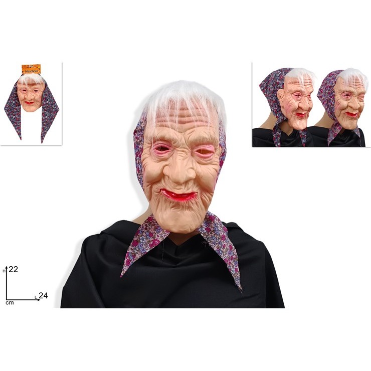33742 8053482316369 316369 halloweem maschera befana
