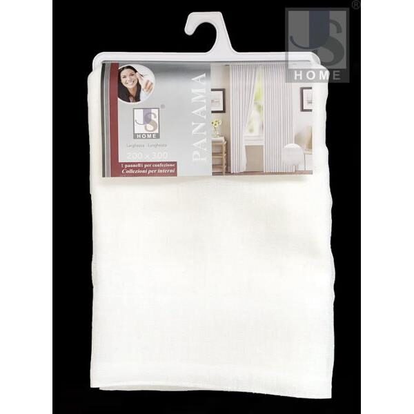 35326 8052219290224 PANAMA_200X300_BIANCO coordinabile (45-70-90x150-240)60x300-140x300 panama 1p tinta unita con occhielli 200x300cm col.bianco
