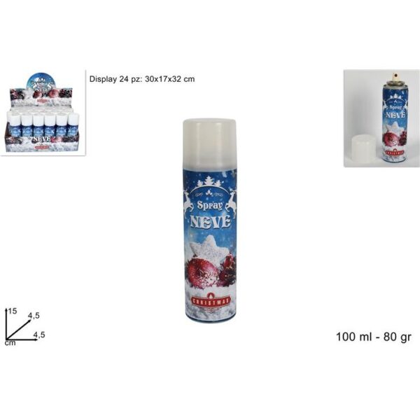 36363 8033113957864 XNA19021631 spray per decorazioni natalizie 100ml neve artificiale