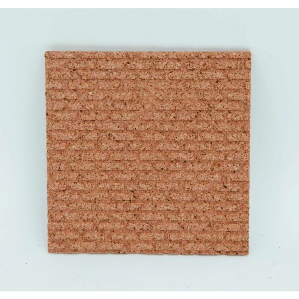 36505 8019959521131 V-52113 presepe mattoncino in sughero effetto naturale 16x16x0,6cm