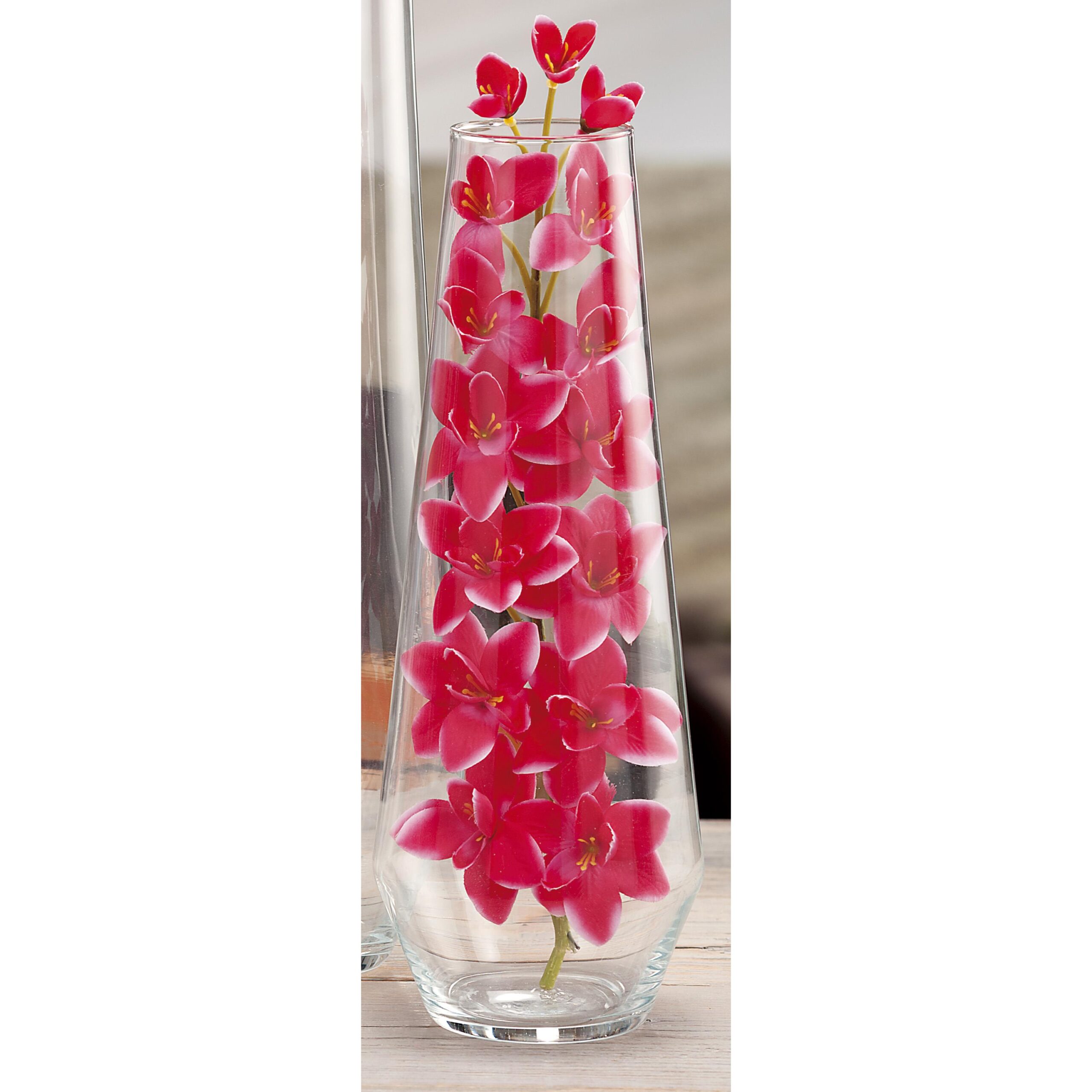 37159 8021785425354 42535 STAR vaso in vetro regency ø13,5xh40cm