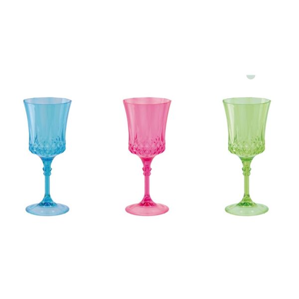 37161 8021785834804 83480 STAR CALICE IN PLASTICA COLORATA 280ML