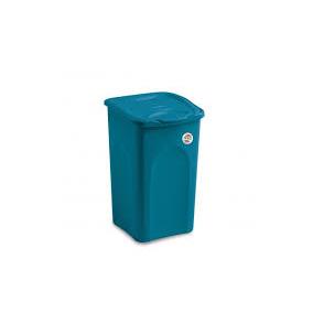 37830 8003507702325 207652 VISCIO cesto portabiancheria primavera 50lt blu ottanio