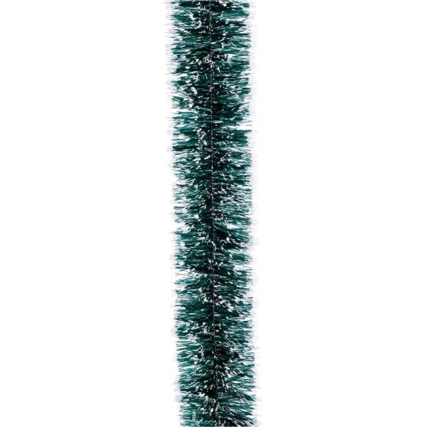 38036 8021785860216 86021 STAR addobbo filo natalizio bicolore verde/bianco ø15x200cm