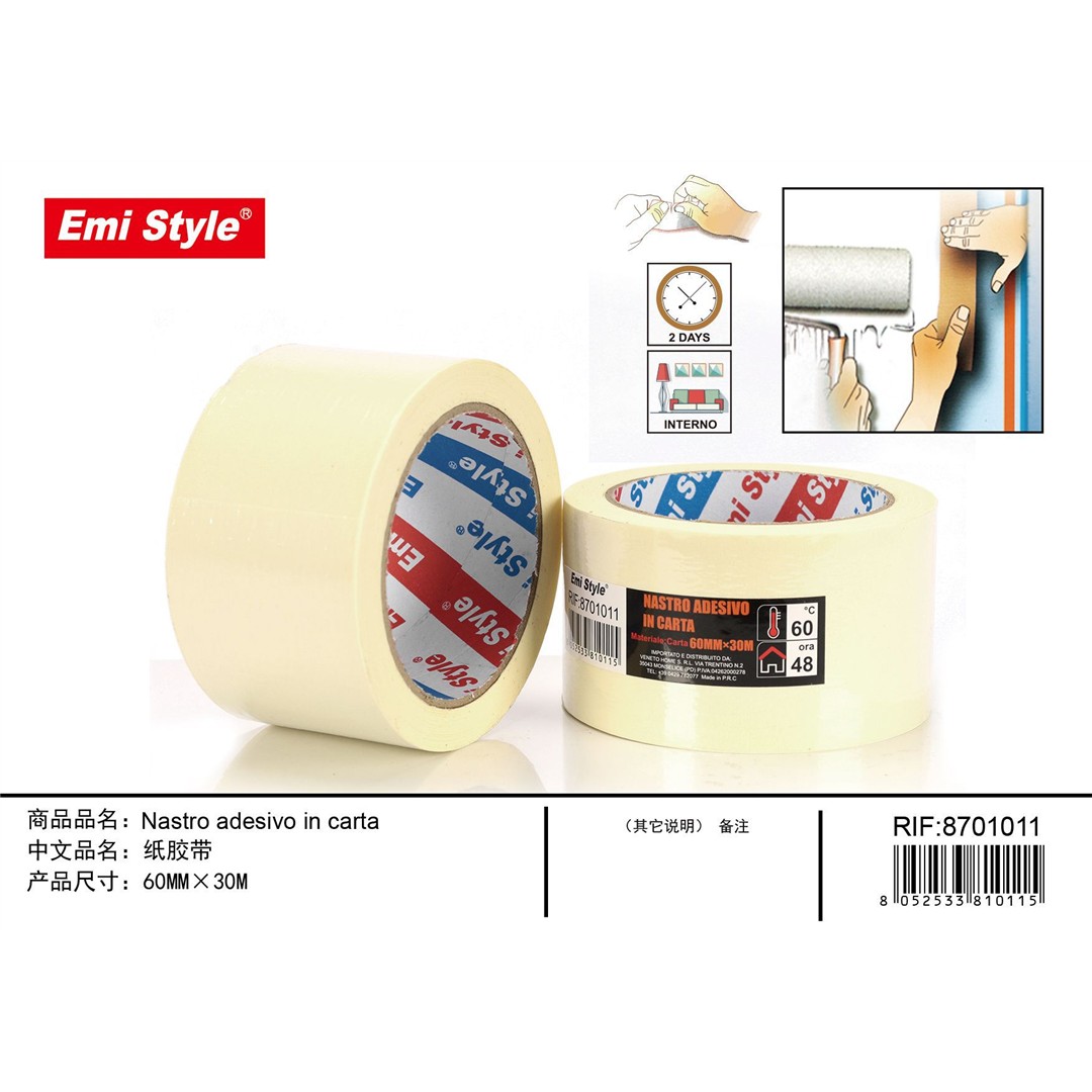 38353 8052533810115 8701011 EMI nastro adesivo di carta cm.- h/6