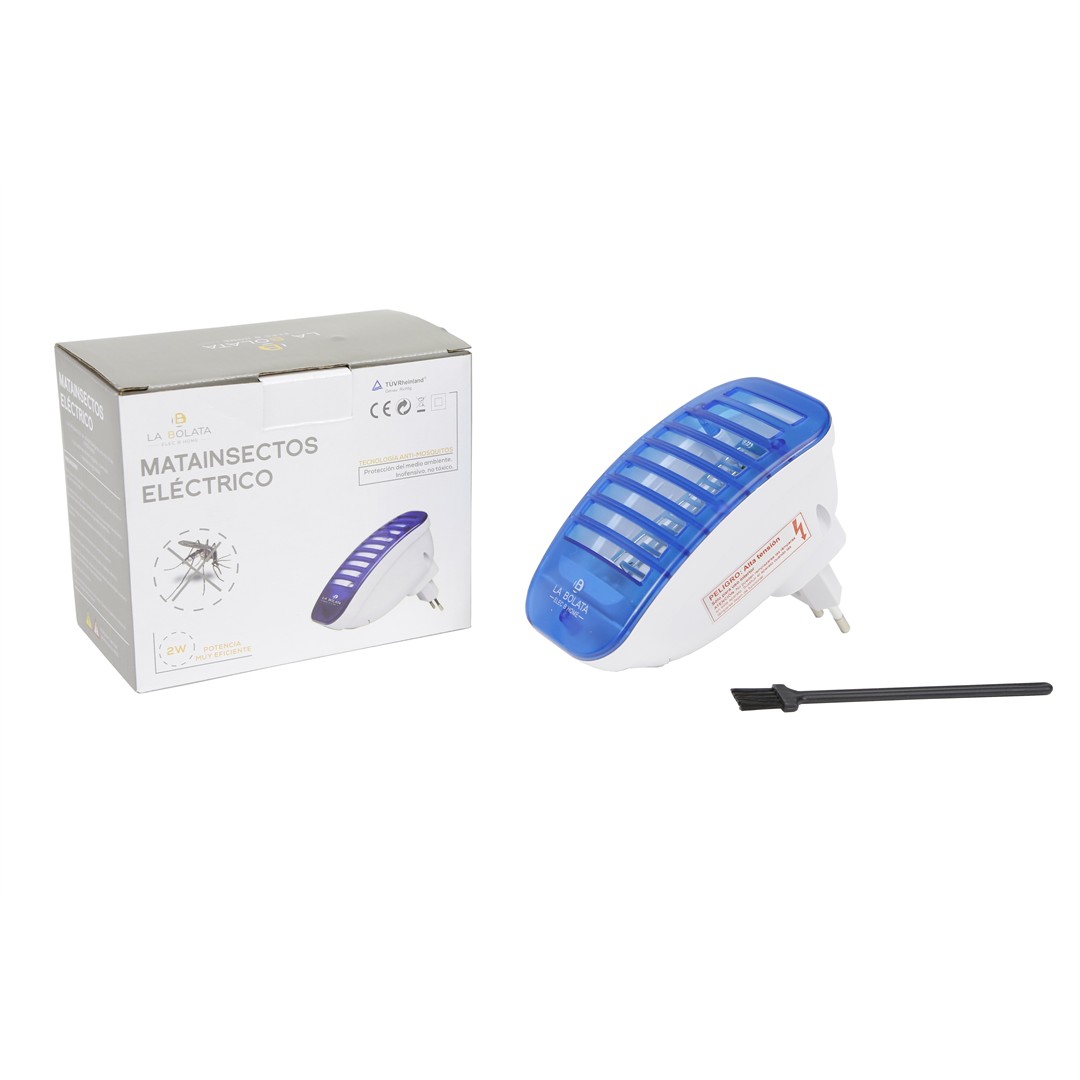 38861 8401874030087 187403 LA BOLATA zanzariera elettrica per insetti 2w