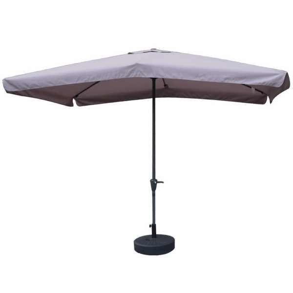38923 8034116124574 1612457 SAIS ombrellone giardino rettangolare grigio cm.300 x 200