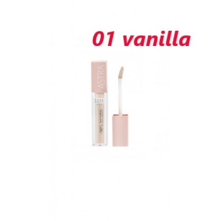 39353 8055510084400 PB003050001 bio correttore viso astra pure beauty fluid concealer 01 vanilla