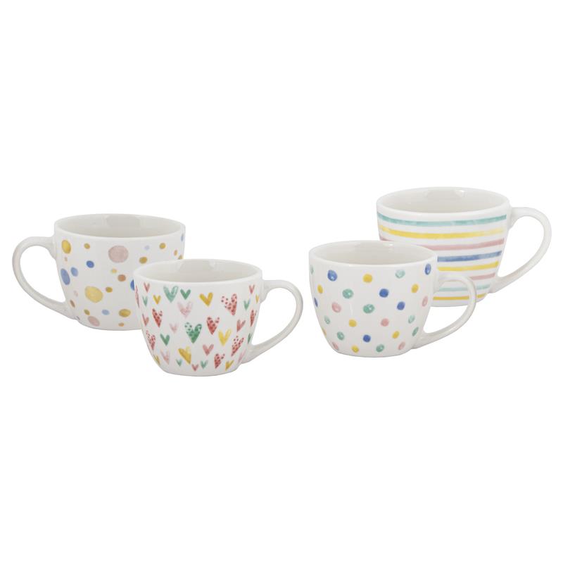 40164 8027458206343 212309 VISCIO tazzina da caffe' new bone china love 90ml