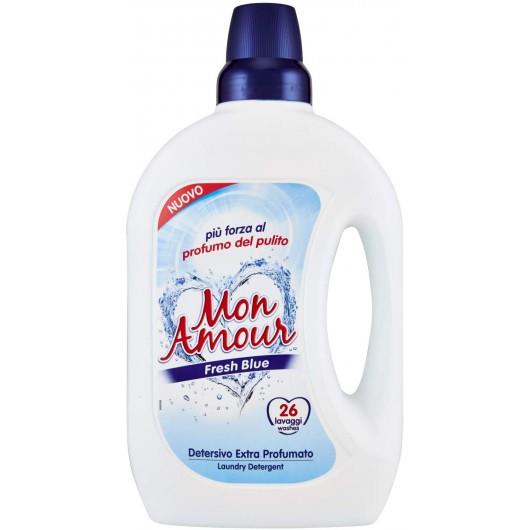 41186 8001280070549 8001280070549 DETERSIVO BUCATO MON AMOUR FRESH BLUE LIQ. 26 LAV.