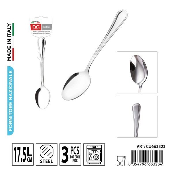 41590 8054796633234 CU663323 cucchiaio frutta serv. inglese 17.5cm 3pz